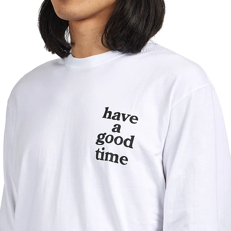 have a good time - Pattern Logo L/S Tee