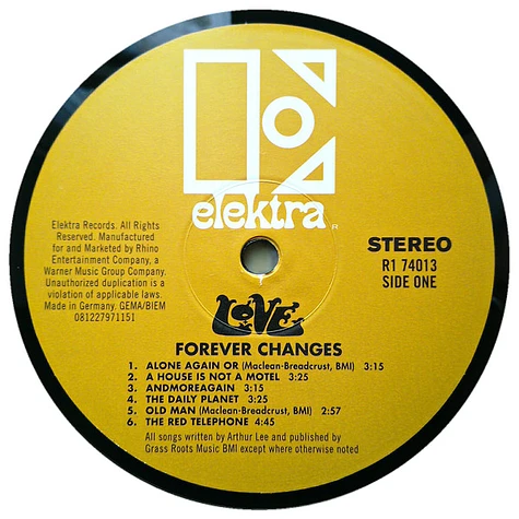 Love - Forever Changes