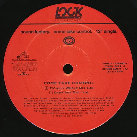 SoundFactory - Come Take Control