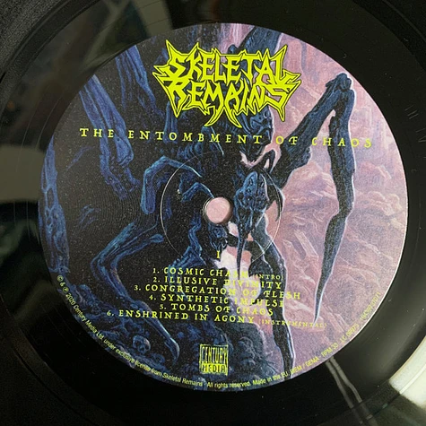 Skeletal Remains - The Entombment Of Chaos