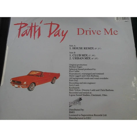 Patti Day - Drive Me