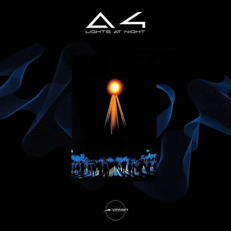 A4 - Lights At Night Blue & Black Splattered Vinyl Edition