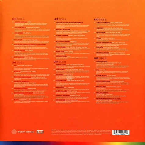 V.A. - Now Yearbook 1987 Orange Vinyl Edition