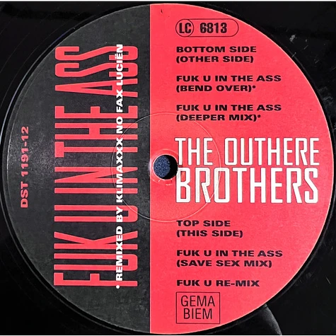 The Outhere Brothers - Fuk U In The Ass