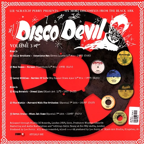 Lee Perry - Disco Devil Volume 3