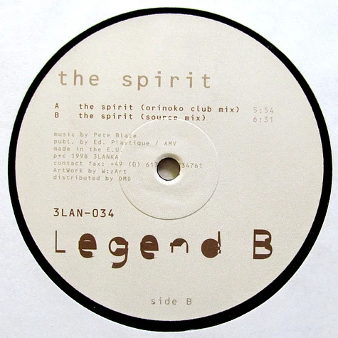 Legend B - The Spirit