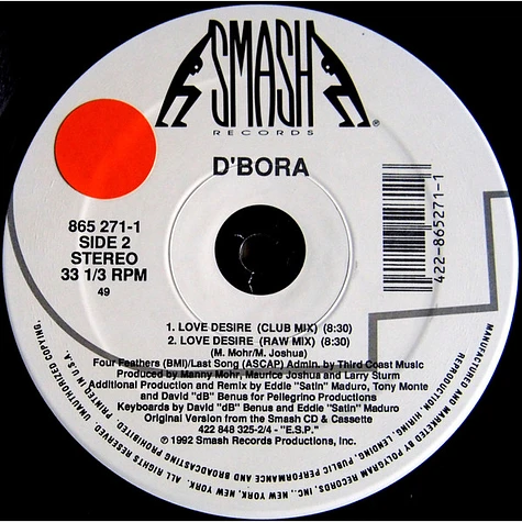 D'Bora - Love Desire