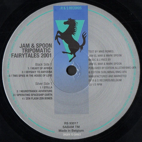 Jam & Spoon - Tripomatic Fairytales 2001