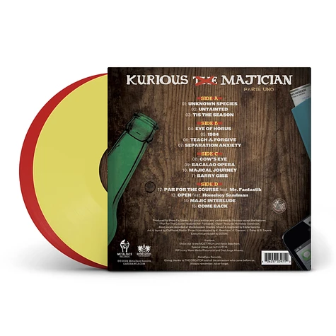 Kurious - Majician Red & Yellow Vinyl Edition