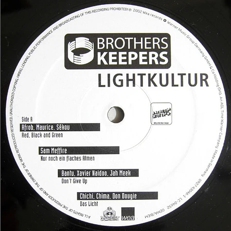 Brothers Keepers - Lightkultur