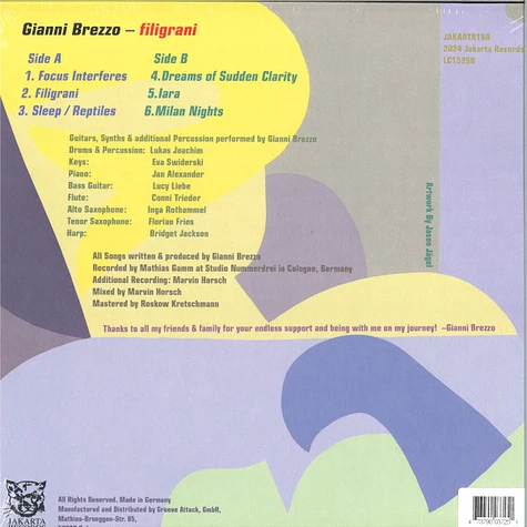 Gianni Brezzo - Filigrani