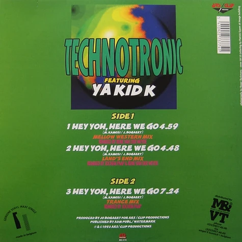 Technotronic - Hey Yoh, Here We Go