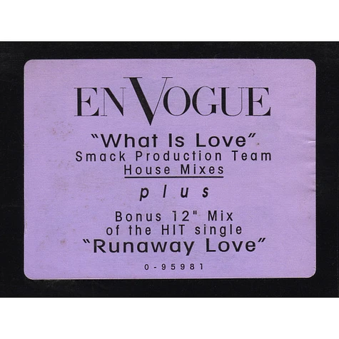 En Vogue - What Is Love