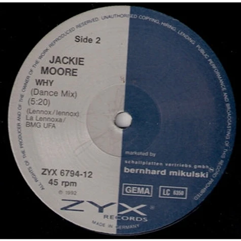 Jackie Moore - Why