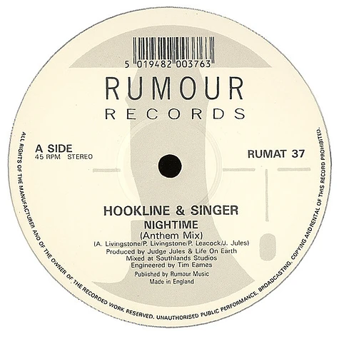 Hookline & Singer - Nightime