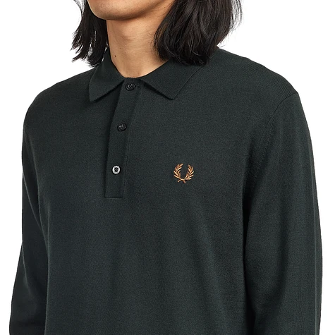 Fred Perry - Classic Knitted Shirt Long Sleeve