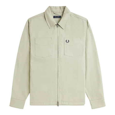 Fred Perry - Twill Zip Through Overshirt