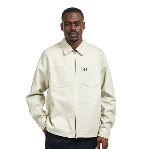 Fred Perry - Twill Zip Through Overshirt