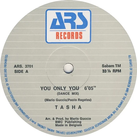 Tasha - You Only You