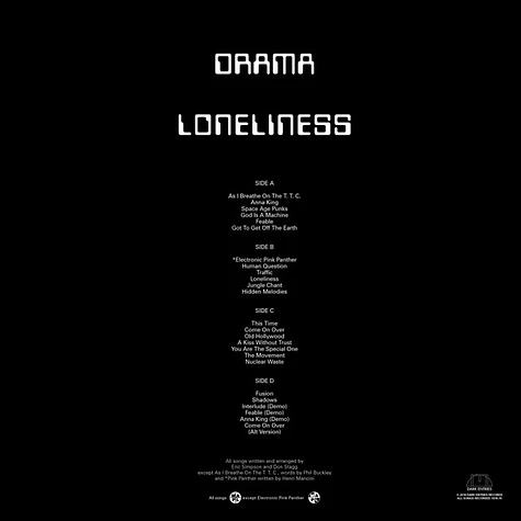 Drama - Loneliness