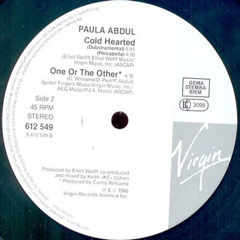 Paula Abdul - Cold Hearted