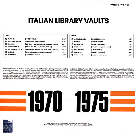 V.A. - Italian Library Vaults