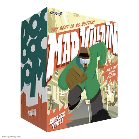 Madvillain (MF DOOM & Madlib) - Madvillain SuperSize Vinyl ReAction Figure