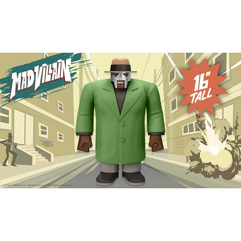 Madvillain (MF DOOM & Madlib) - Madvillain SuperSize Vinyl ReAction Figure