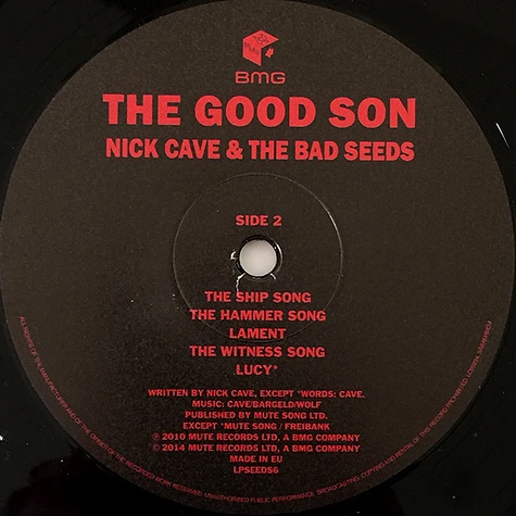 Nick Cave & The Bad Seeds - The Good Son