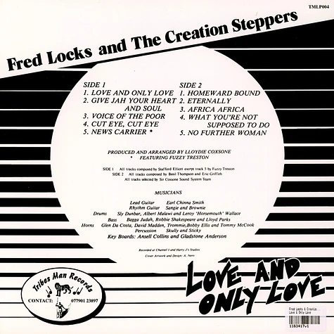 Fred Locks & Creation Steppas - Love & Only Love