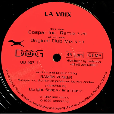 La Voix - La Voix