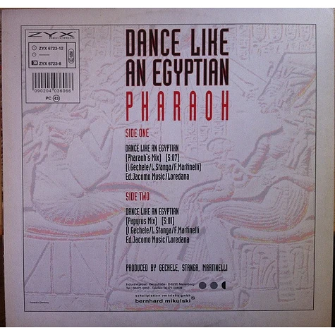 Pharaoh - Dance Like An Egyptian