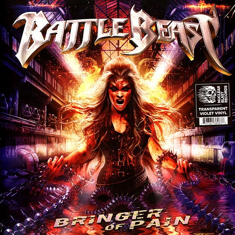 Battle Beast - Bringer Of Pain Transparent Violet Vinyl Edition