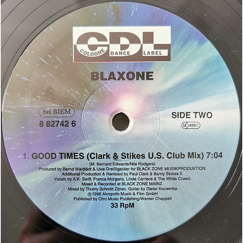 Blaxone - Good Times