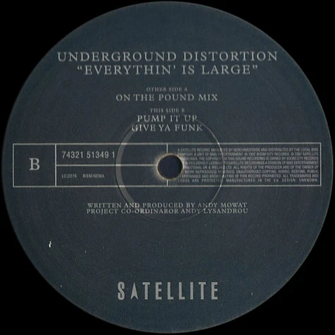 Underground Distortion - Everythin' Is Large