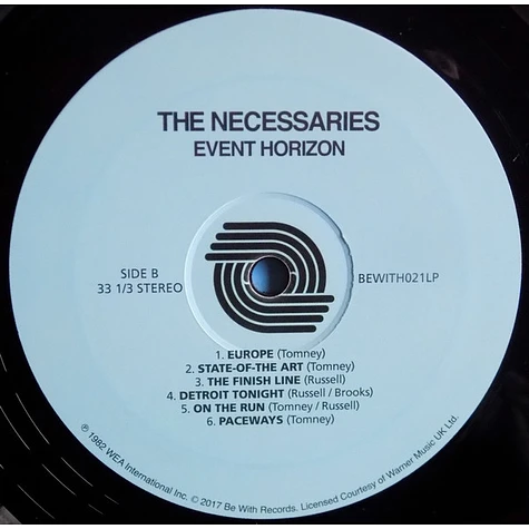 Necessaries - Event Horizon