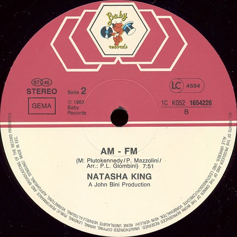 Natasha King - AM-FM