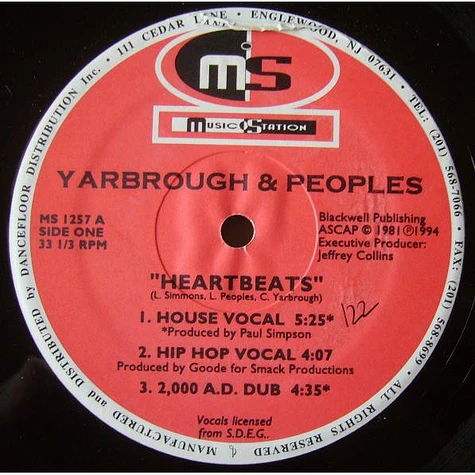 Yarbrough & Peoples - Heartbeats