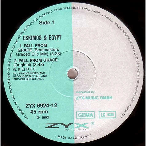 Eskimos & Egypt - Fall From Grace