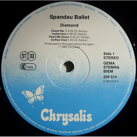 Spandau Ballet - Diamond