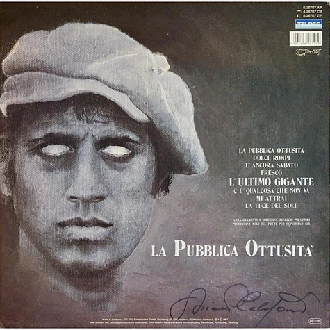 Adriano Celentano - La Pubblica Ottusità