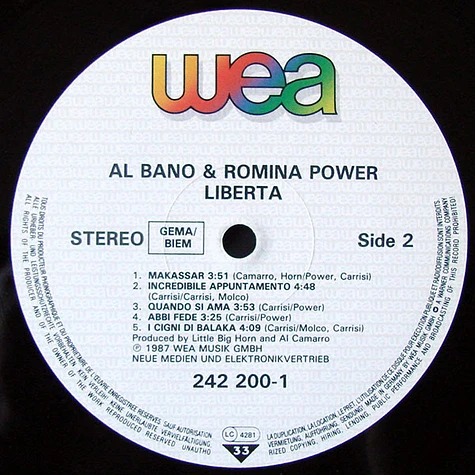 Al Bano & Romina Power - Libertà!