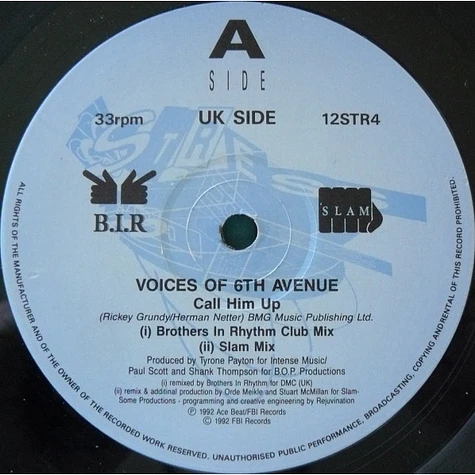 Voices Of 6th Avenue - Call Him Up