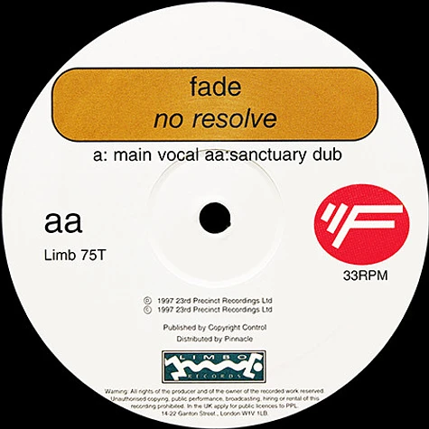 Fade Featuring Dauby - No Resolve