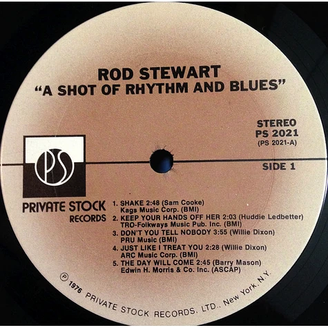 Rod Stewart - A Shot Of Rhythm And Blues