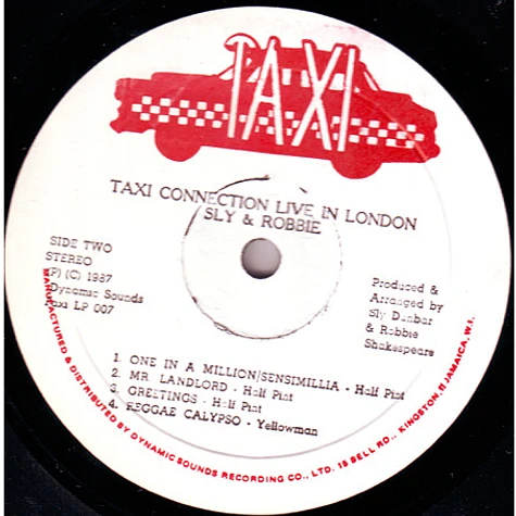 V.A. - Taxi Connection Live In London !!!!