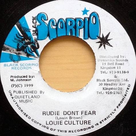 Louie Culture - Rudie Don't Fear