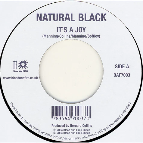 Yami Bolo / Natural Black - Conspiracy / It's A Joy