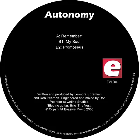 Autonomy - Autonomy