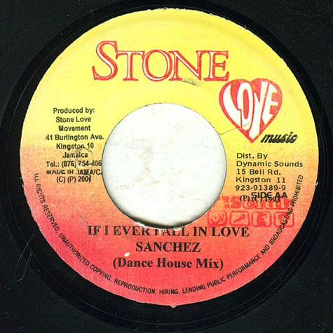 Sanchez - If I Ever Fall In Love